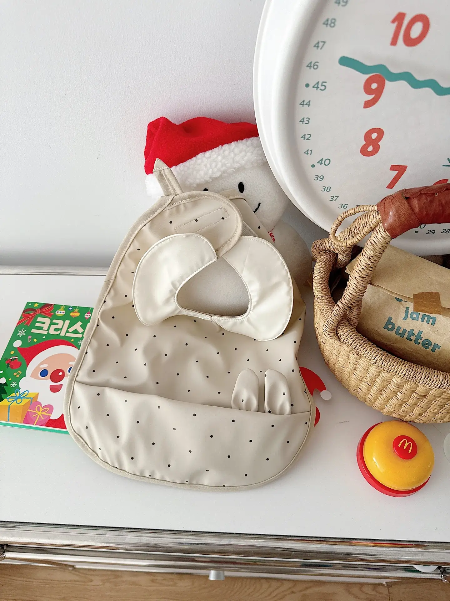 Waterproof Korean Style Baby Bib Doll Collar Anti-Dirty — feature 10