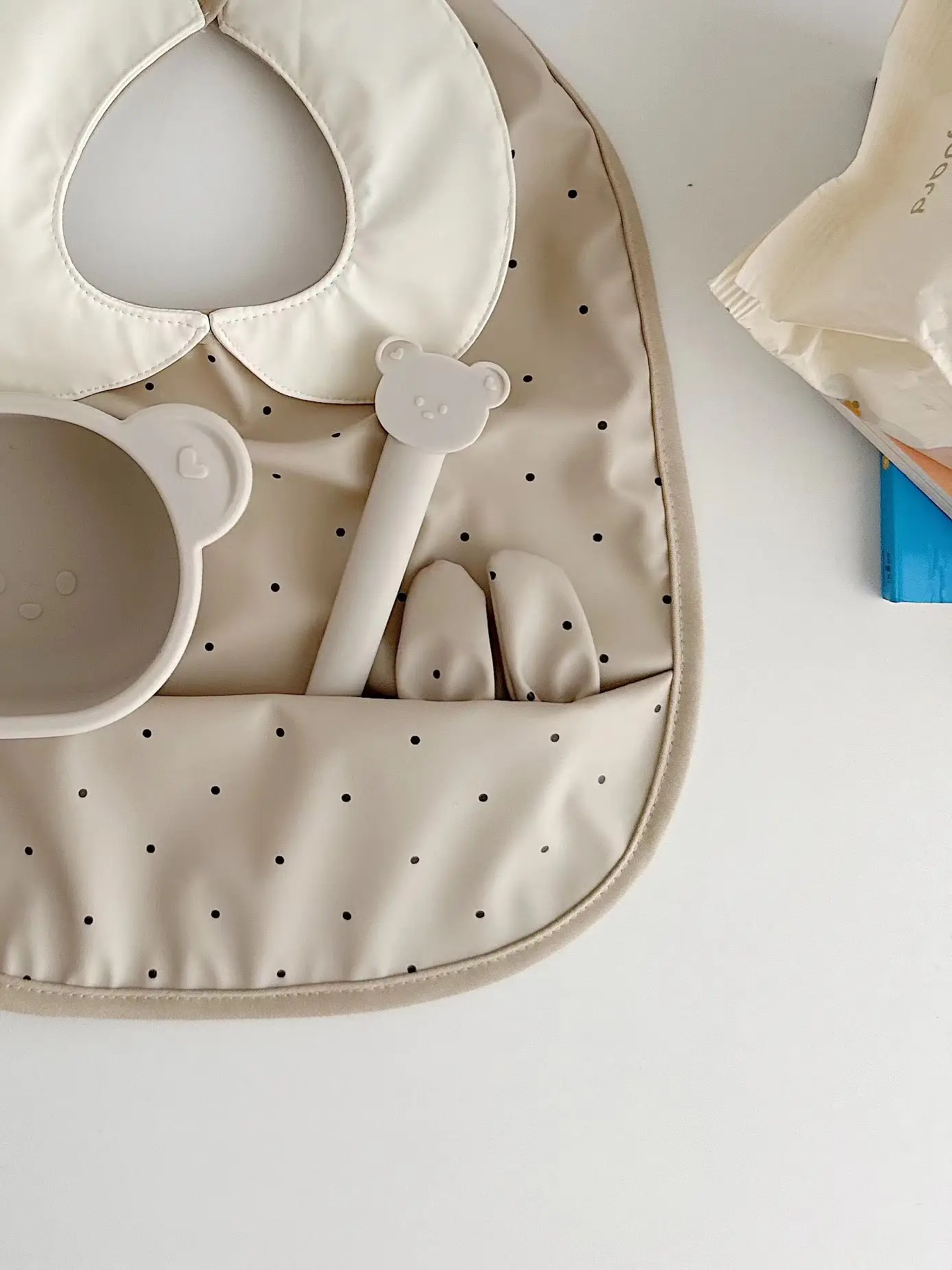 Waterproof Korean Style Baby Bib Doll Collar Anti-Dirty — feature 11