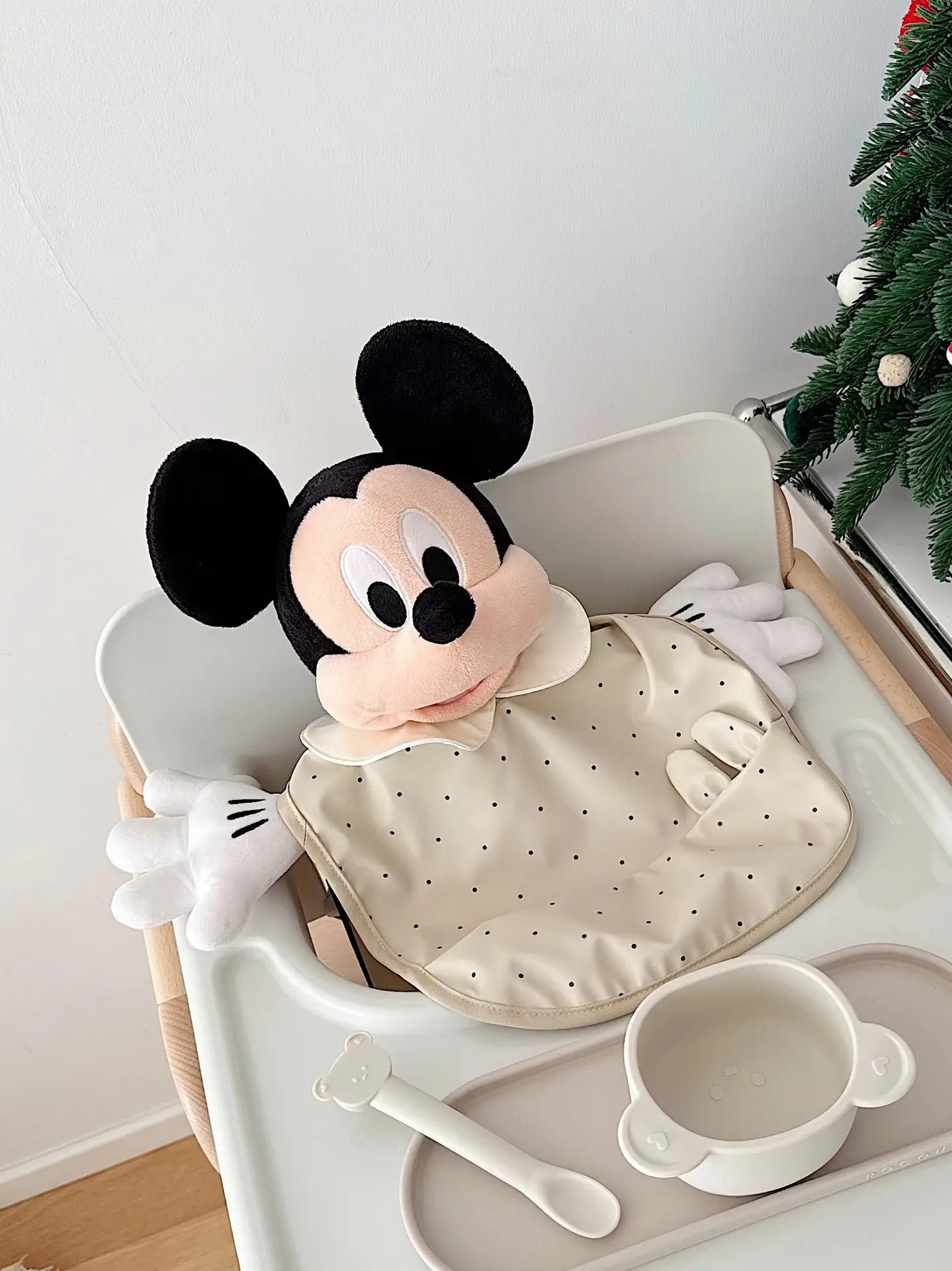 Waterproof Korean Style Baby Bib Doll Collar Anti-Dirty — feature 12