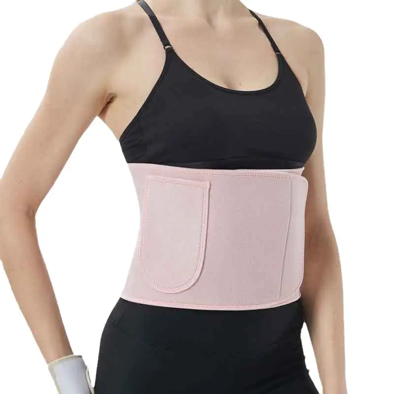 Silver Ion Waist Training Belt for Running Abdominal Heat