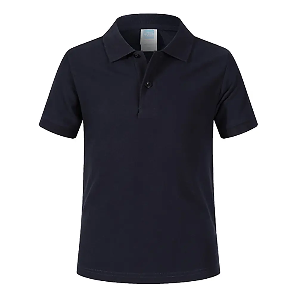 Men Red Cotton Polo Shirt 220g Short Sleeve