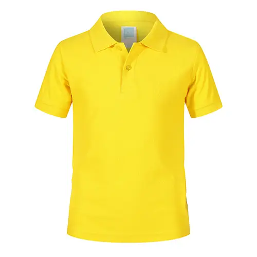 Men Red Cotton Polo Shirt 220g Short Sleeve