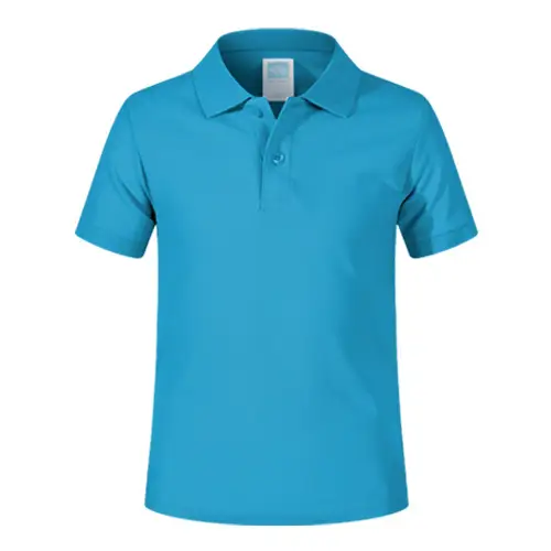 Men Red Cotton Polo Shirt 220g Short Sleeve
