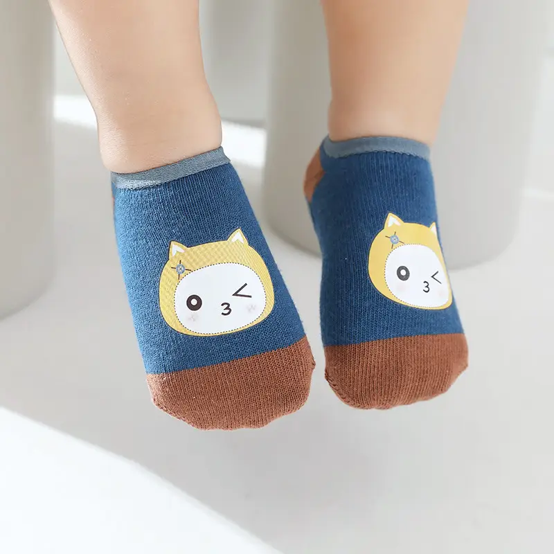 Cartoon Baby Floor Socks Cotton Anti-Slip