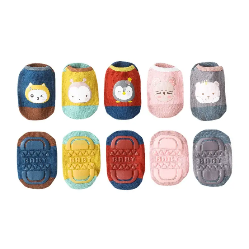 Cartoon Baby Floor Socks Cotton Anti-Slip