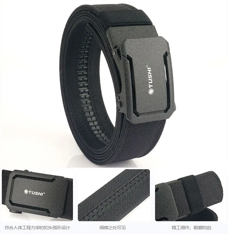 Men's Tactical Belt with Automatic Buckle & 3.8" Thick Nylon β feature 14