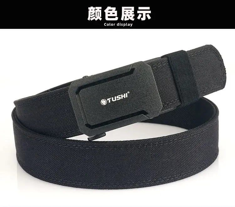 Men's Tactical Belt with Automatic Buckle & 3.8" Thick Nylon β feature 17