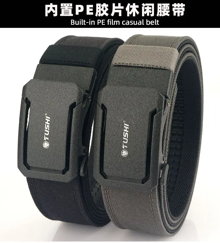 Men's Tactical Belt with Automatic Buckle & 3.8" Thick Nylon β feature 6