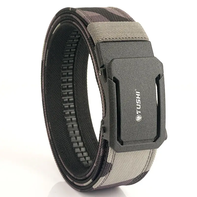 Men's Tactical Belt with Automatic Buckle & 3.8" Thick Nylon - Image 6