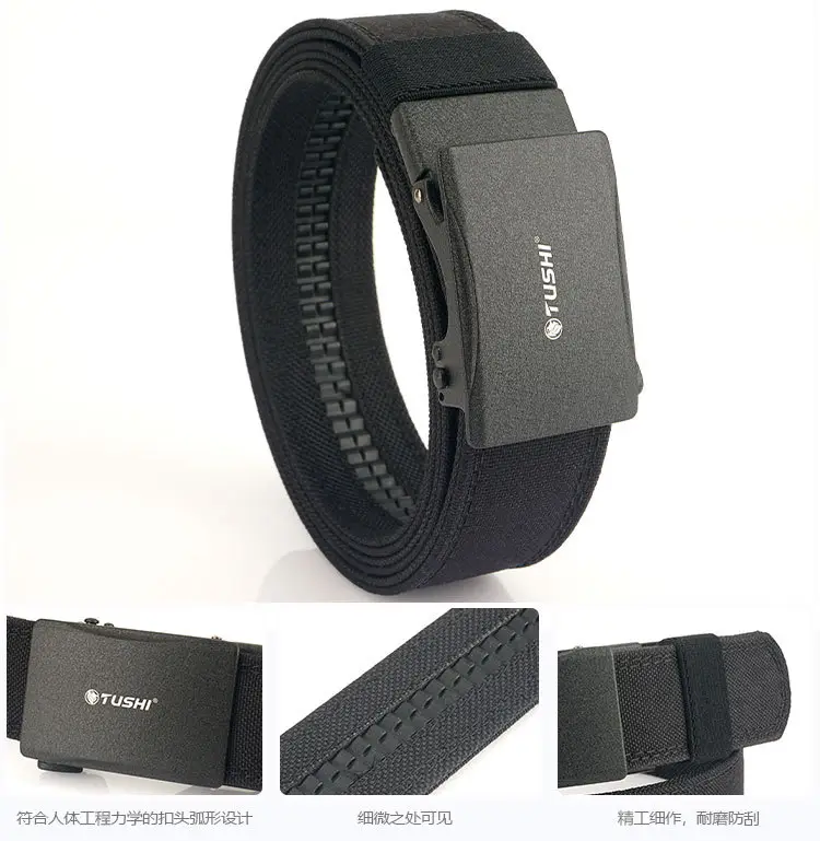 Cross-Border Double-Layer Hardened Shooting Belt Yellow Black β feature 14