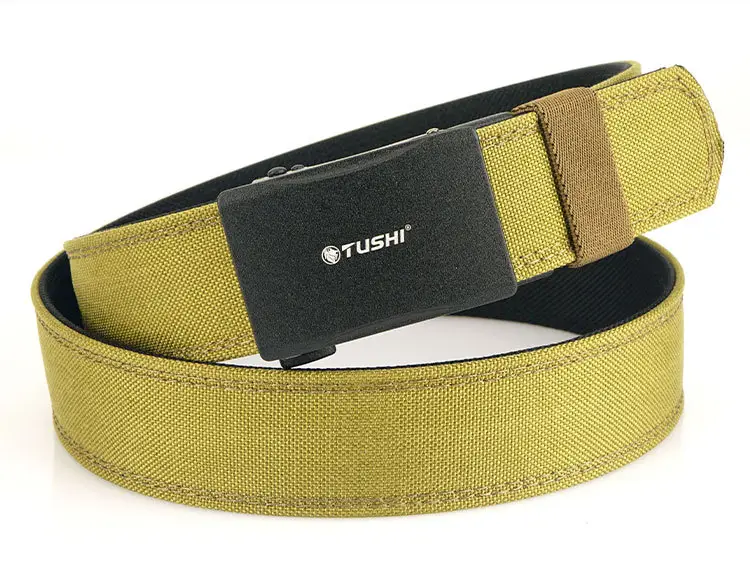 Cross-Border Double-Layer Hardened Shooting Belt Yellow Black β feature 19