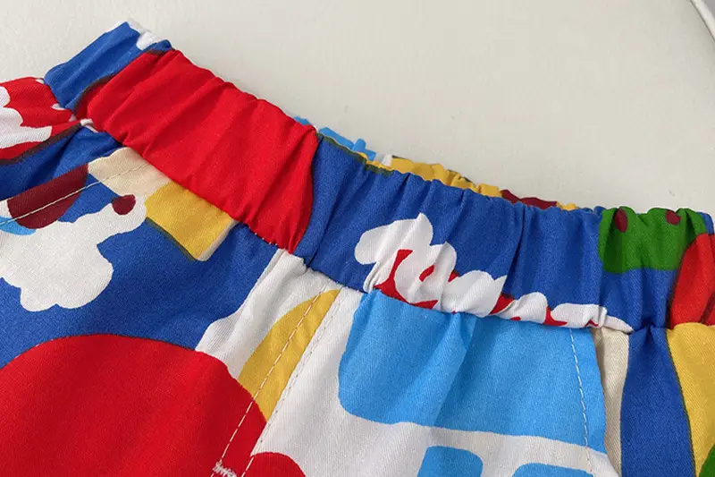 Boys Summer T-Shirt with Colorful Graffiti Shorts 2026 — feature 17