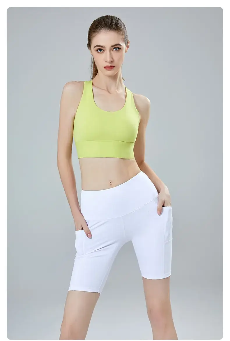 High-Elastic Cross-Back Sports Bra for Women — feature 14