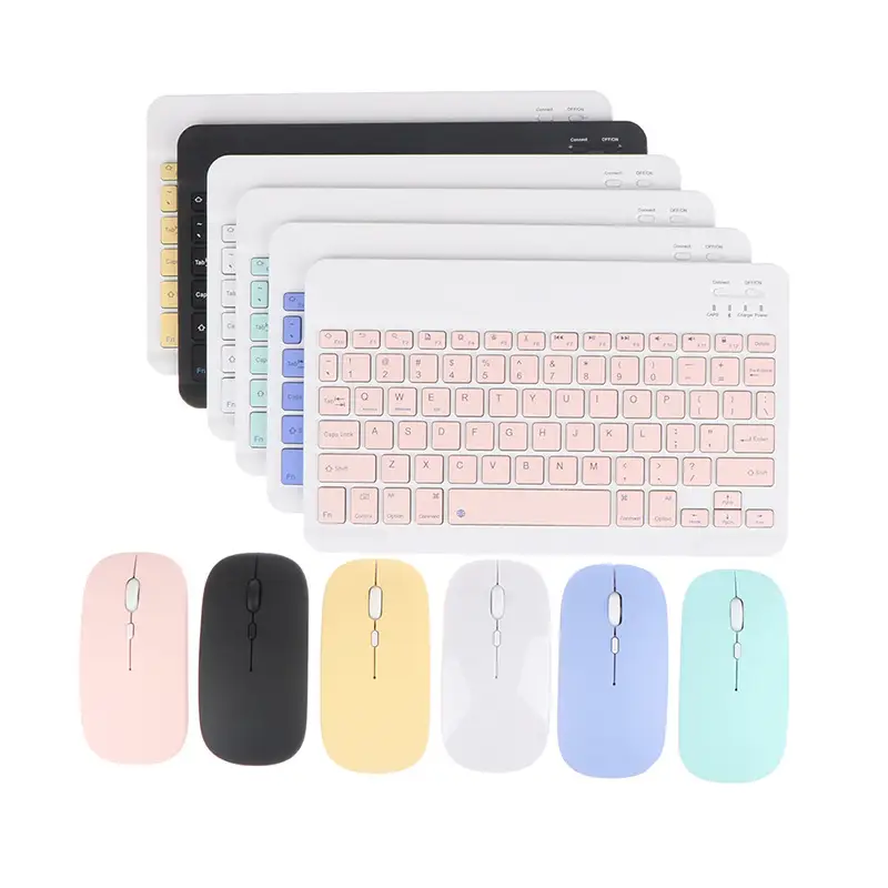 10 Inch Bluetooth Wireless Keyboard Mouse Set - Image 13