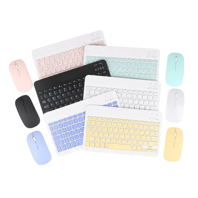 10 Inch Bluetooth Wireless Keyboard Mouse Set — feature 1