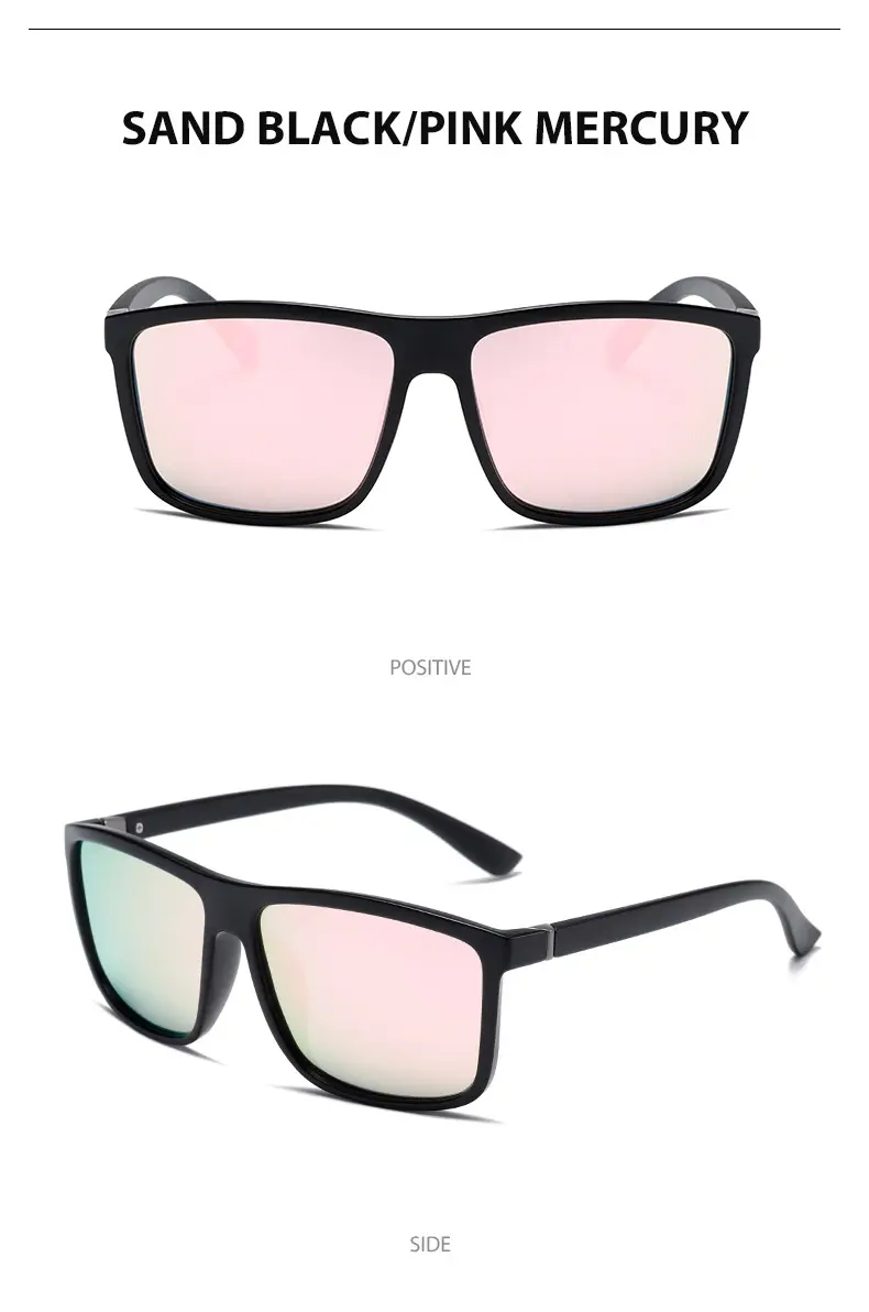 3355 Polarized Box Sunglasses Men Women UV Protection — feature 16