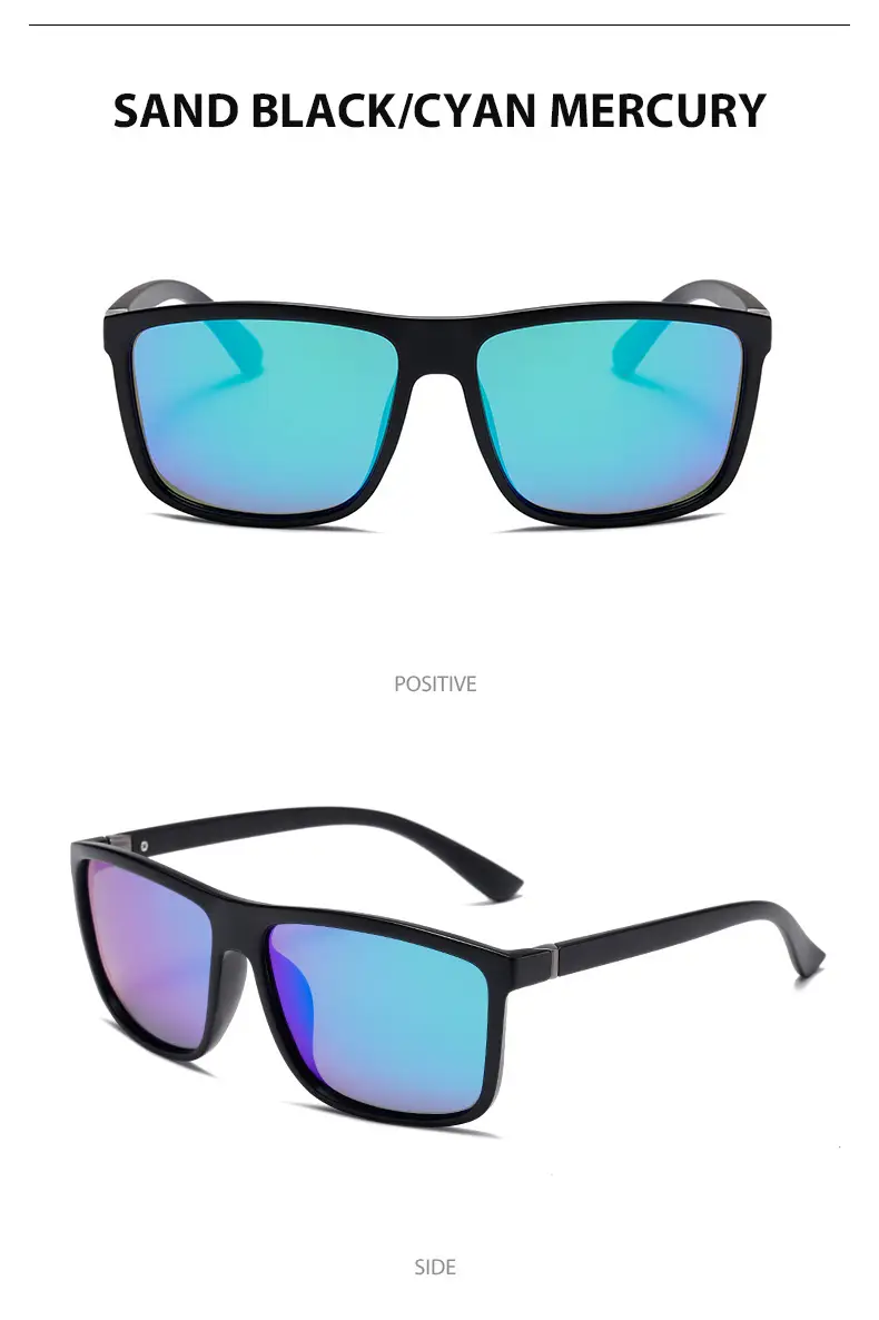 3355 Polarized Box Sunglasses Men Women UV Protection — feature 17