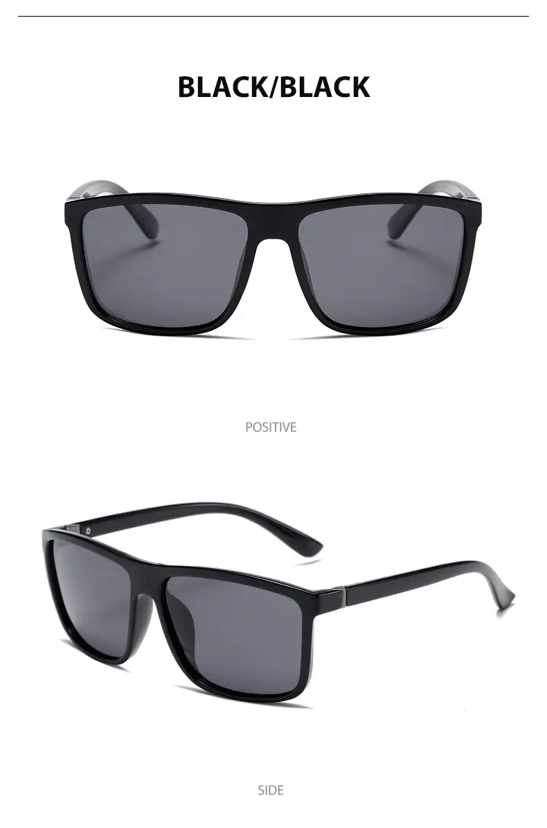 3355 Polarized Box Sunglasses Men Women UV Protection — feature 18
