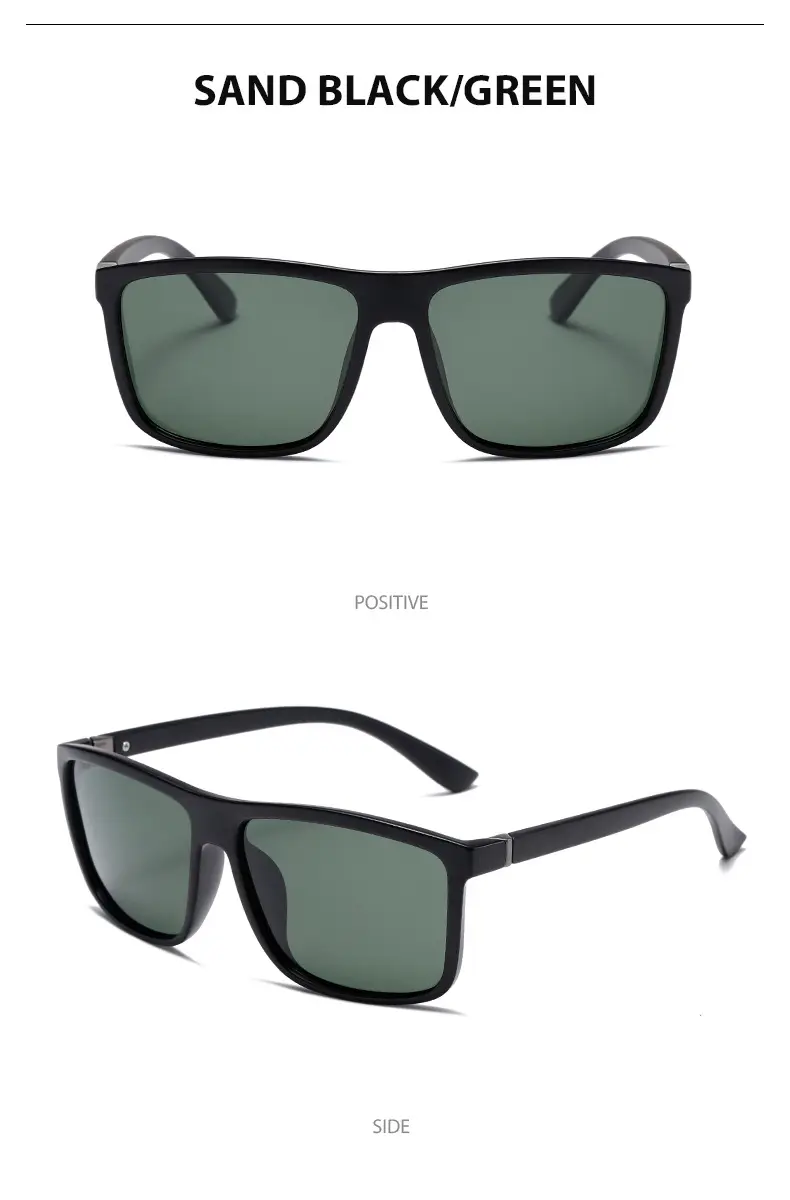 3355 Polarized Box Sunglasses Men Women UV Protection — feature 20