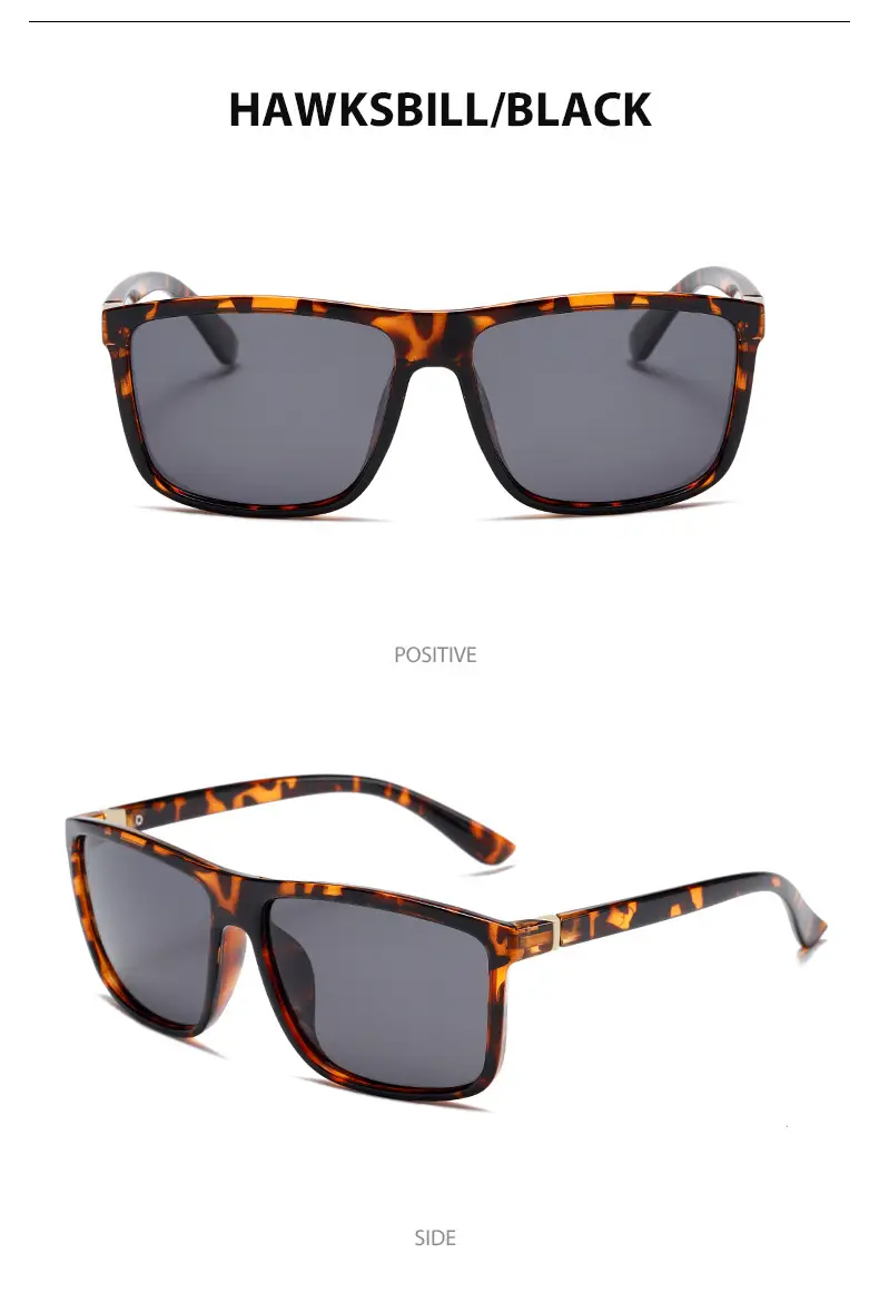 3355 Polarized Box Sunglasses Men Women UV Protection — feature 22