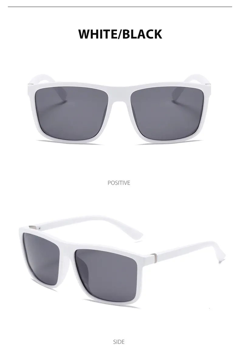 3355 Polarized Box Sunglasses Men Women UV Protection — feature 24