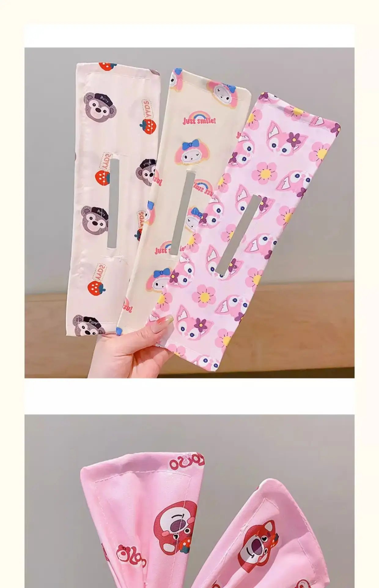 Girls Cartoon Hair Clip Bow Ball Head Broken Hairpin Accessories — feature 7