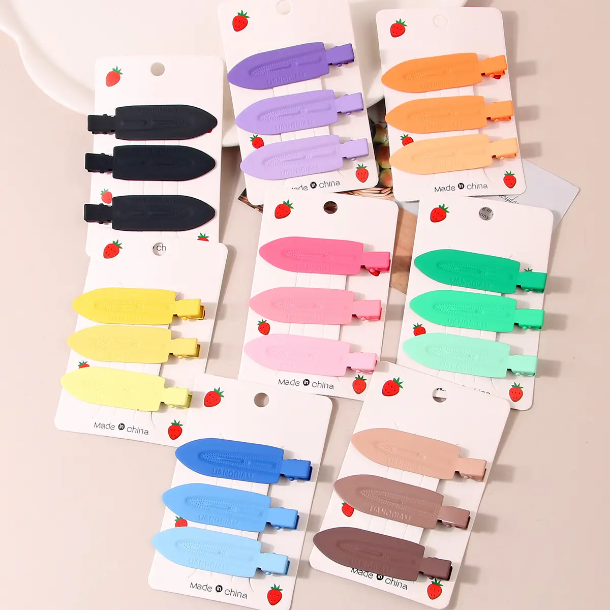 Candy Color Wave Hair Clips Set of 3 - Image 30