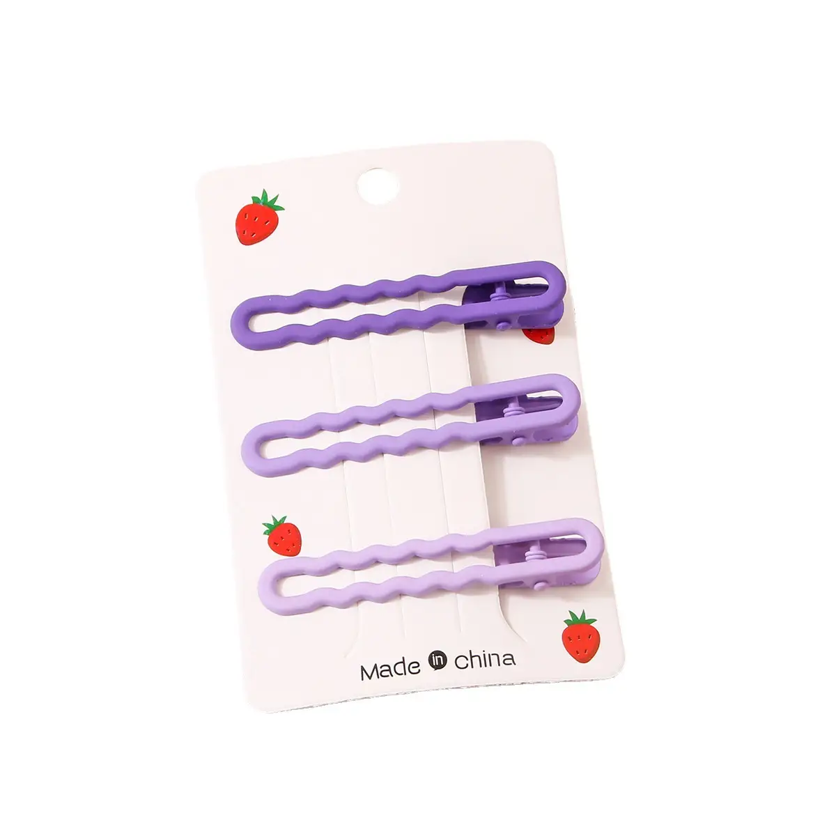 Candy Color Wave Hair Clips Set of 3 - Image 33