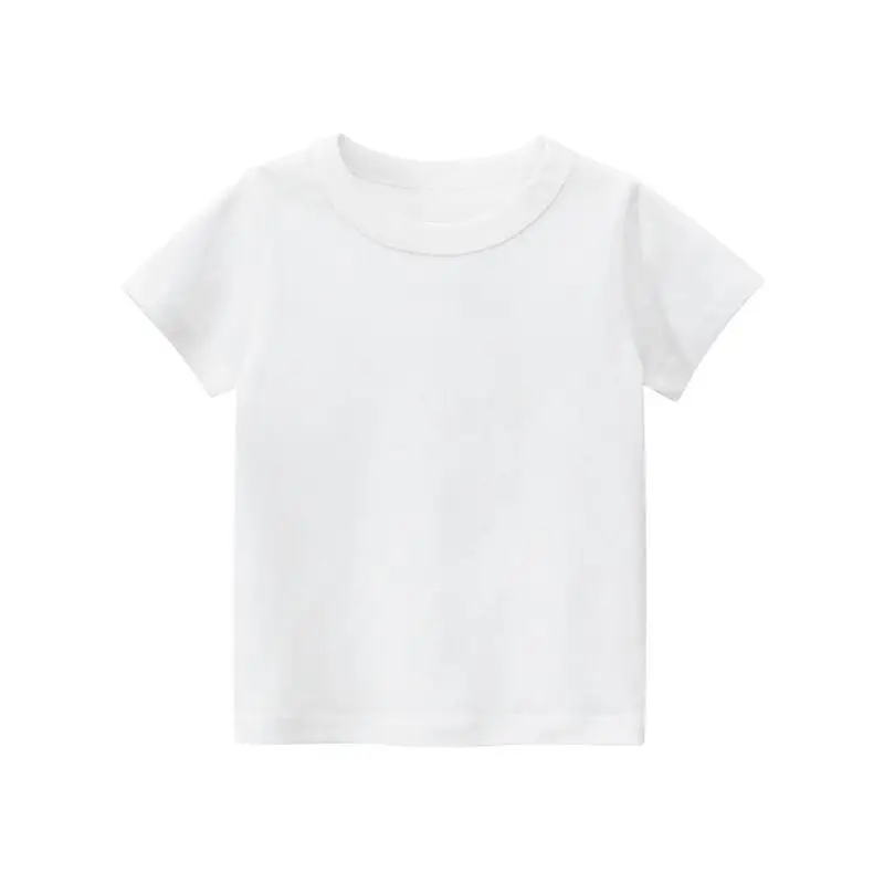 Children's Pure Cotton Black T-Shirt Round Neck Half Sleeve - Image 13