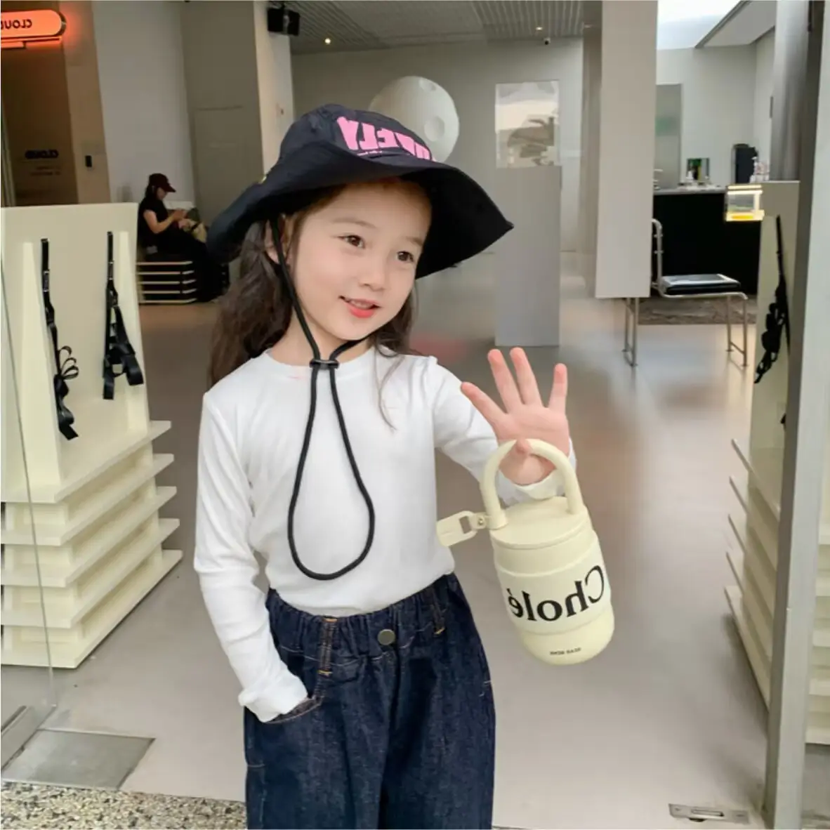 Children's Pure Cotton Black T-Shirt Round Neck Half Sleeve - Image 6