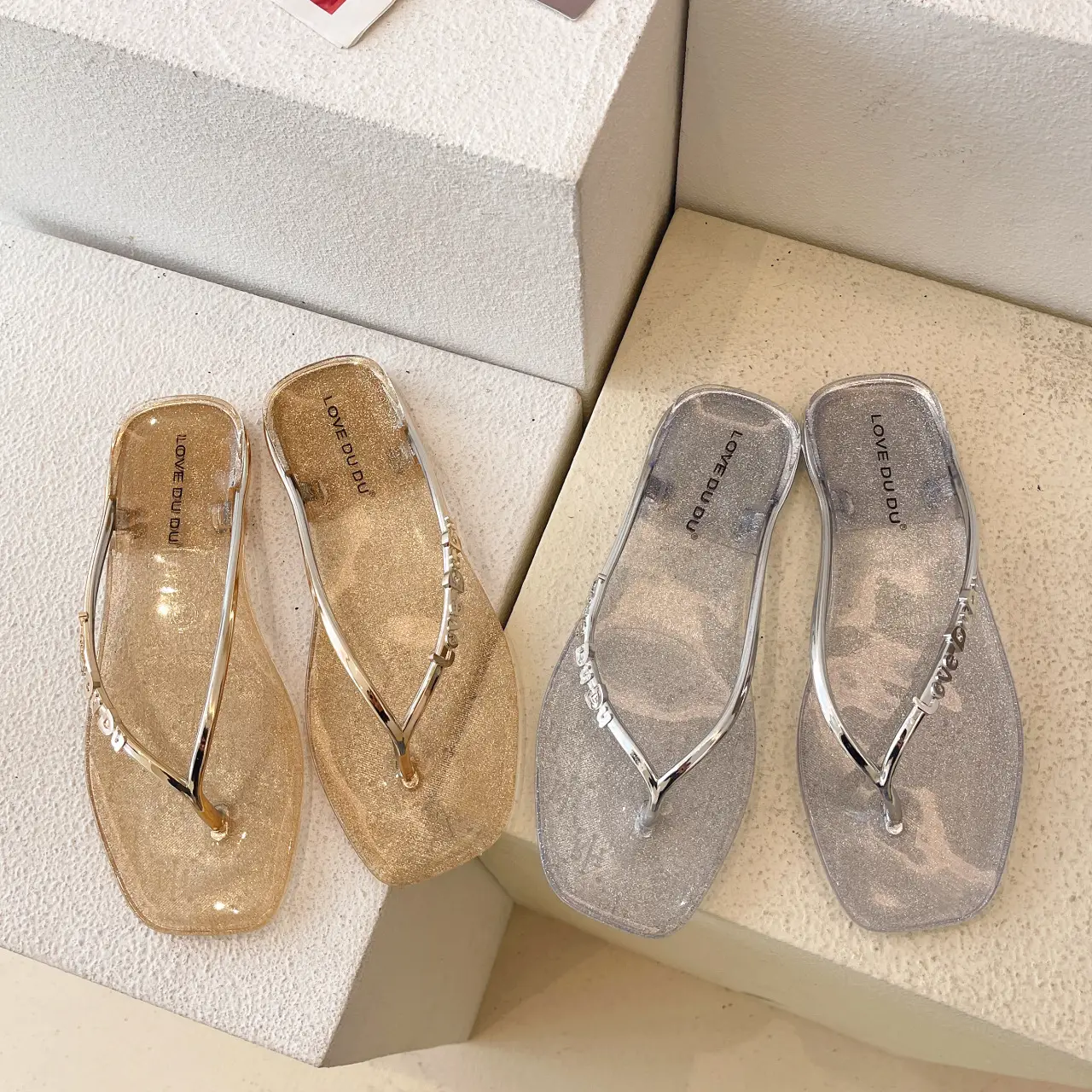 Transparent Splint Flats Women Summer Flip Flops 2023 — feature 20
