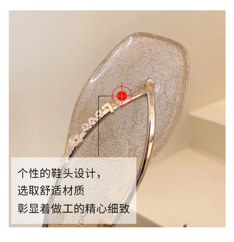 Transparent Splint Flats Women Summer Flip Flops 2023 — feature 6