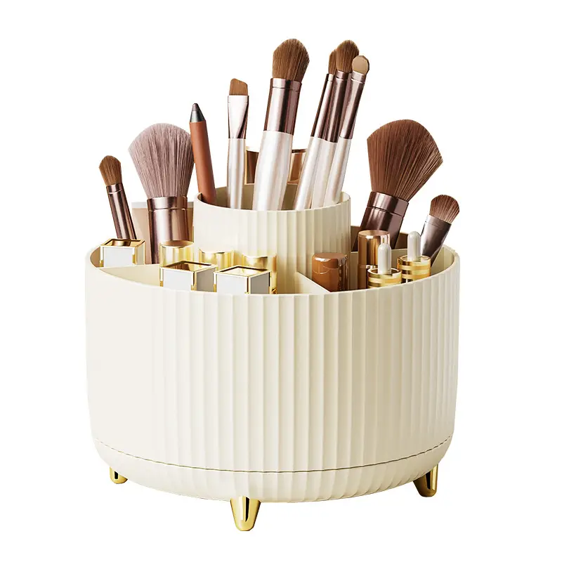 Cosmetic Brush Storage Tube Black 16cm