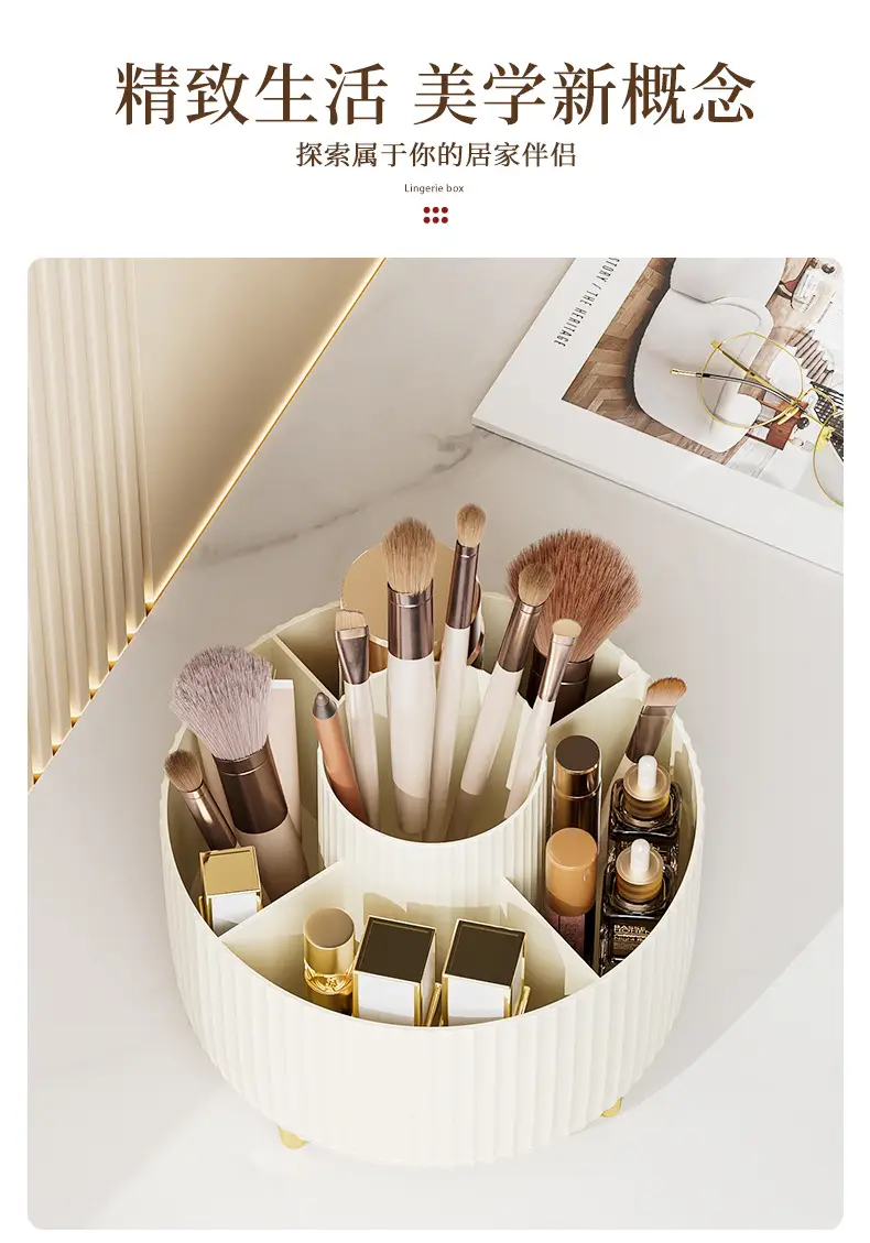 Cosmetic Brush Storage Tube Black 16cm — feature 12