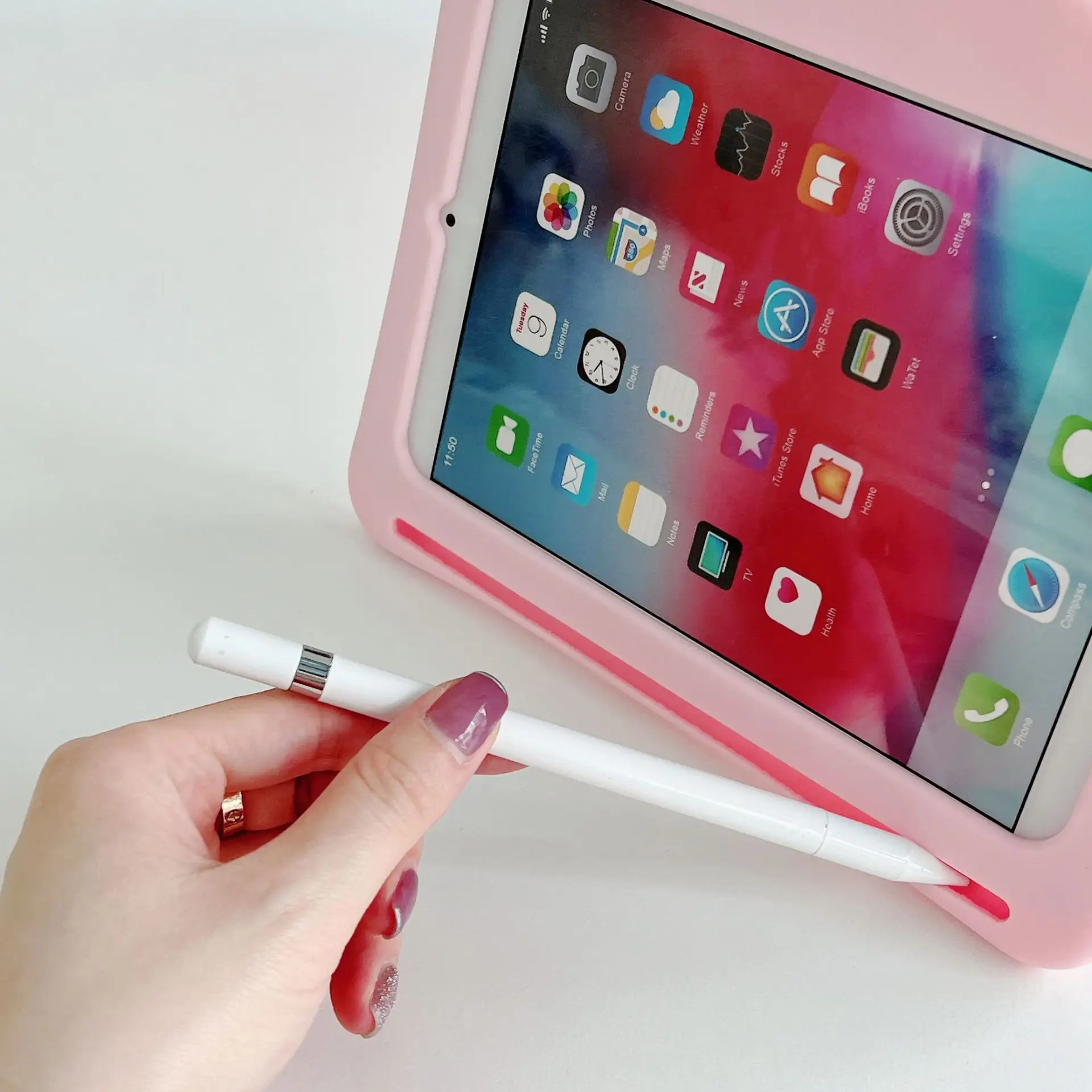 Unicorn Pen Slot Tablet Strap for iPad 10th 10.2 - Image 5