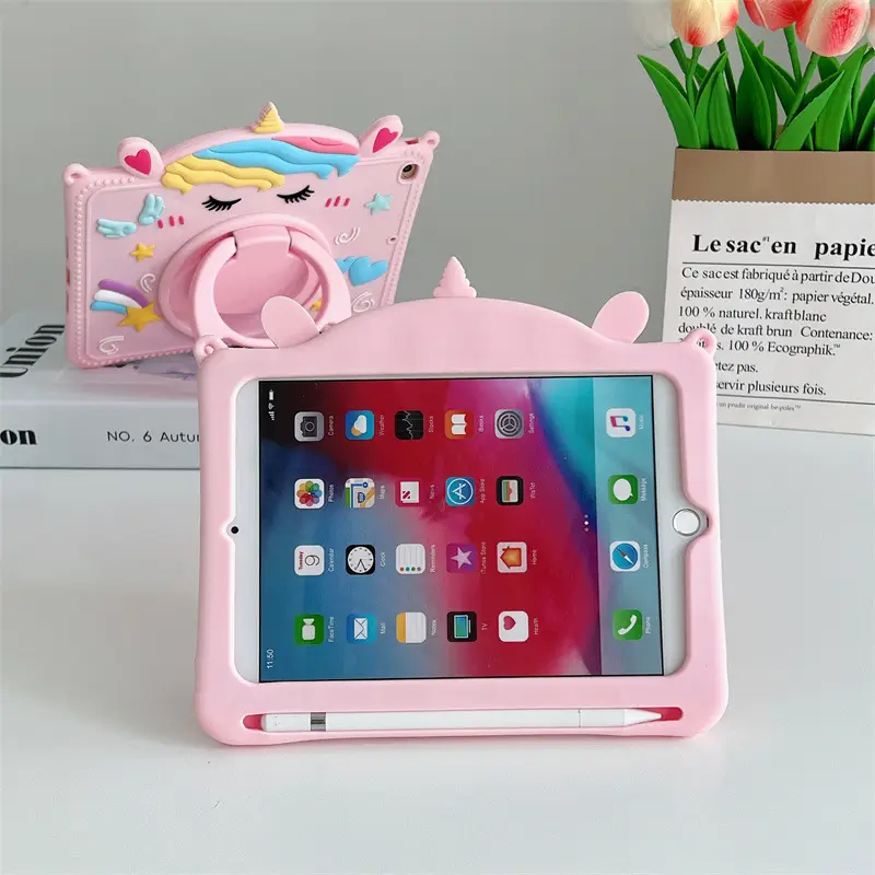Unicorn Pen Slot Tablet Strap for iPad 10th 10.2 — feature 2
