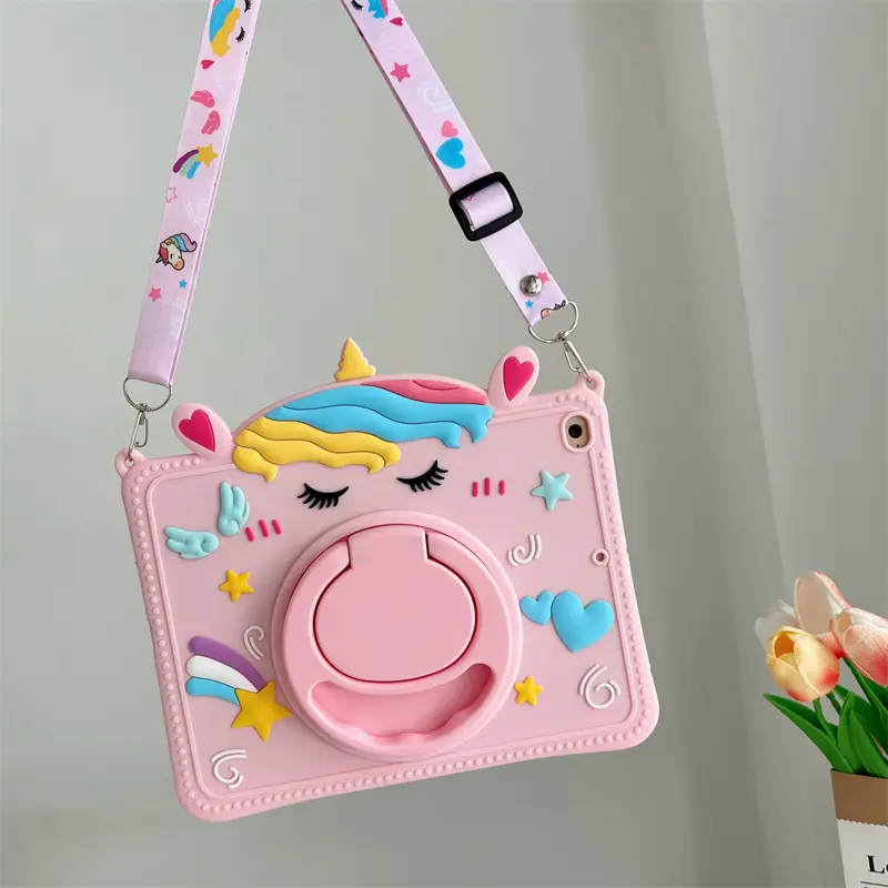 Unicorn Pen Slot Tablet Strap for iPad 10th 10.2 — feature 4