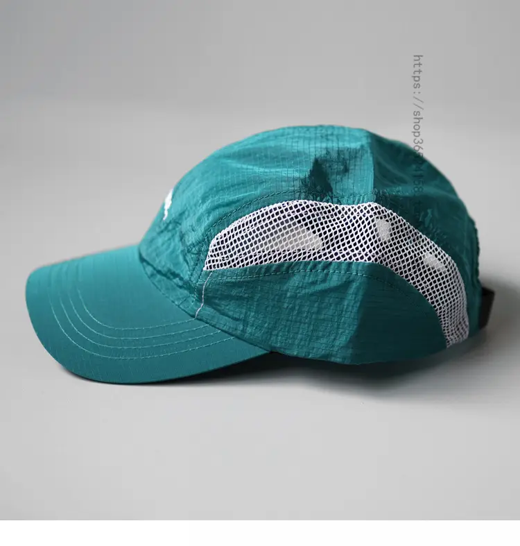 Women's Orange Mesh Sun Hat for Summer Camping — feature 14