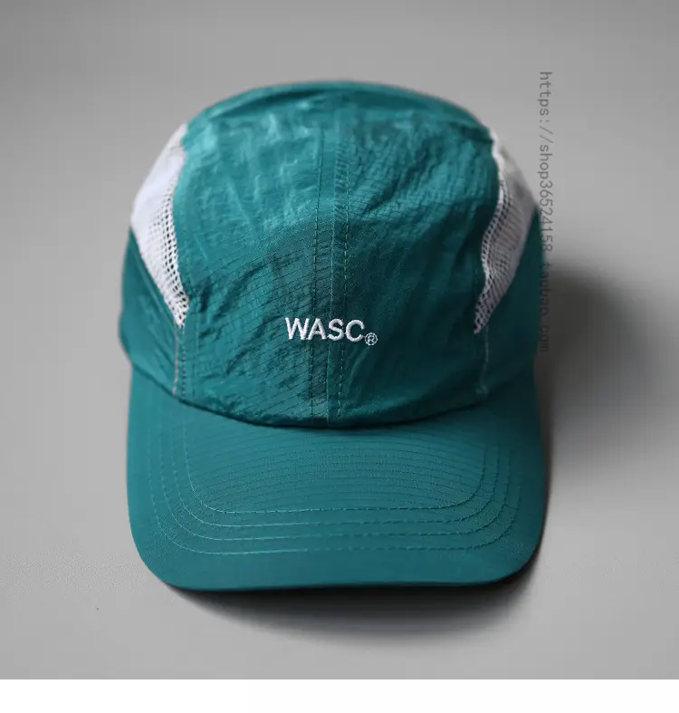Women's Orange Mesh Sun Hat for Summer Camping — feature 2