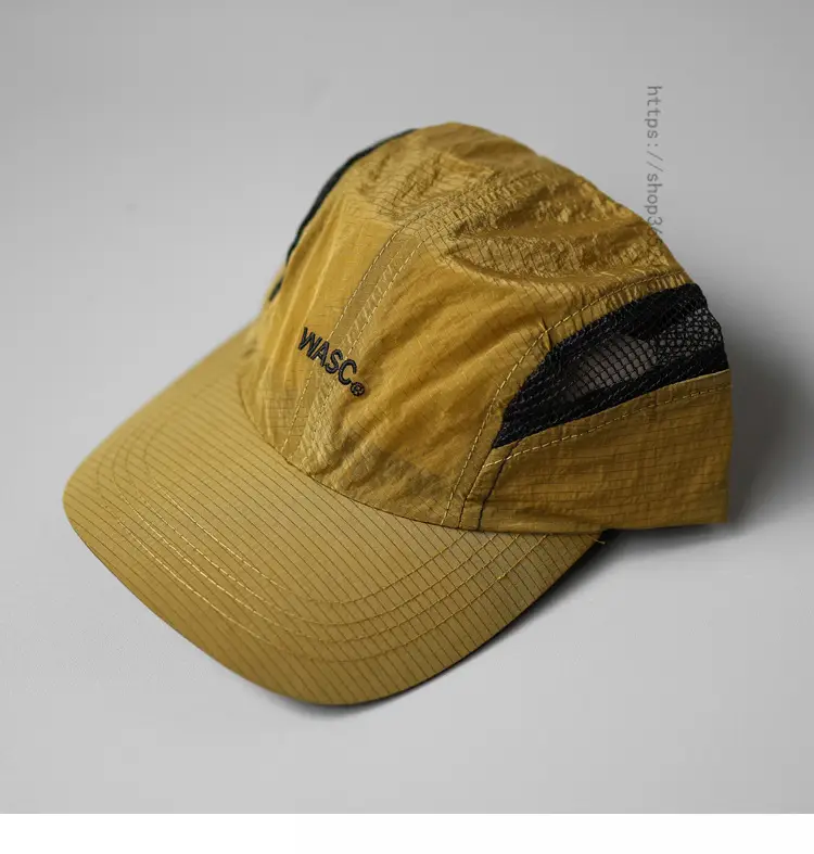 Women's Orange Mesh Sun Hat for Summer Camping — feature 7