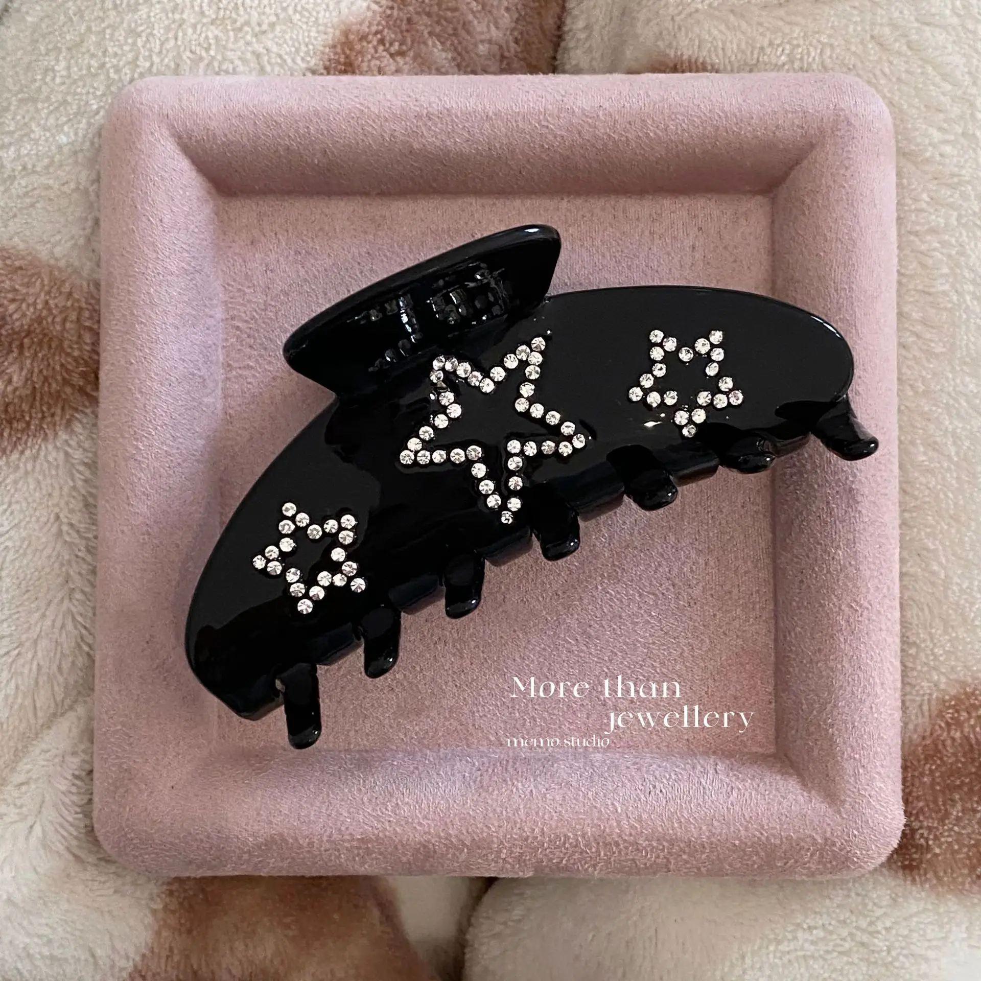 More Than Han Jewellery Pink Shark Clip Set - Image 2
