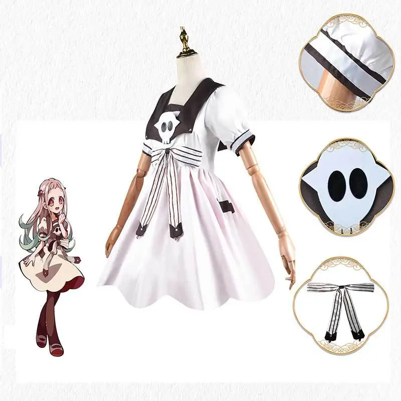 Eight Xun Ning Ning Lolita Cosplay Dress White Black — feature 8