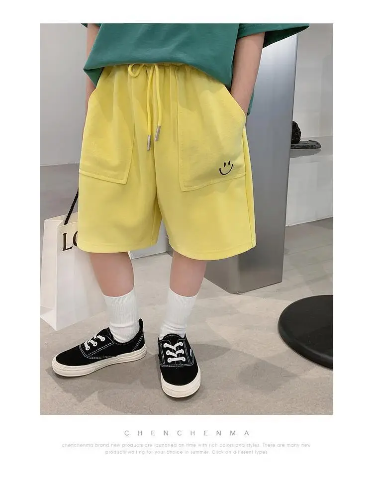 Kids Cotton Shorts Boys Summer Wear Medium Big — feature 8