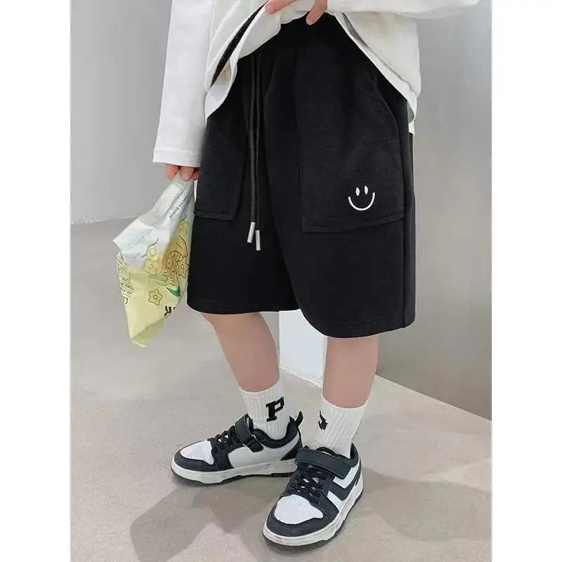 Kids Cotton Shorts Boys Summer Wear Medium Big - Image 4