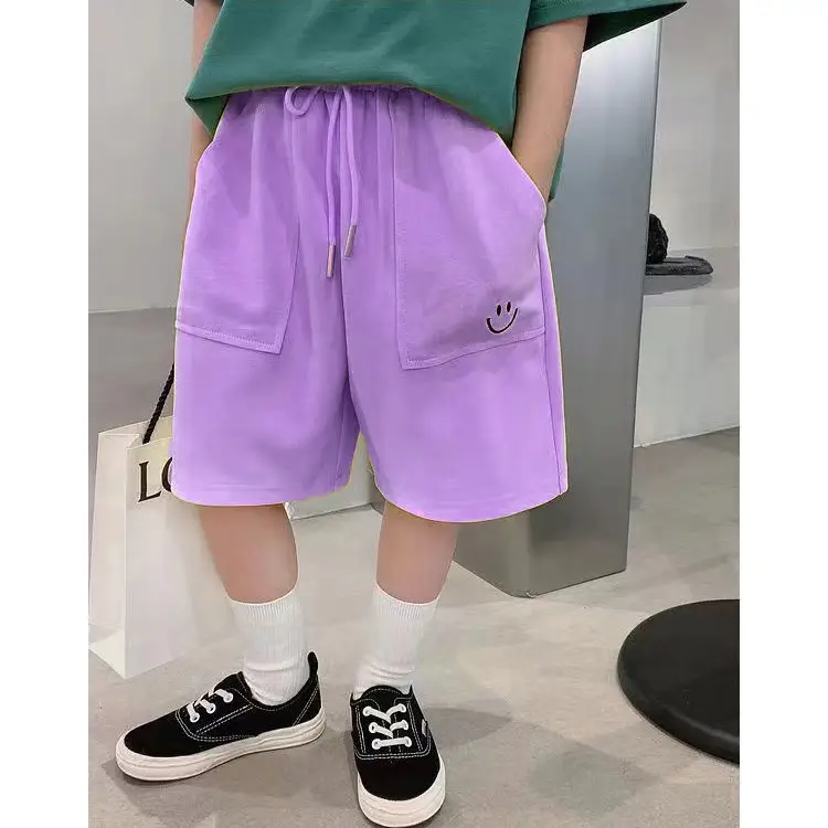 Kids Cotton Shorts Boys Summer Wear Medium Big - Image 5