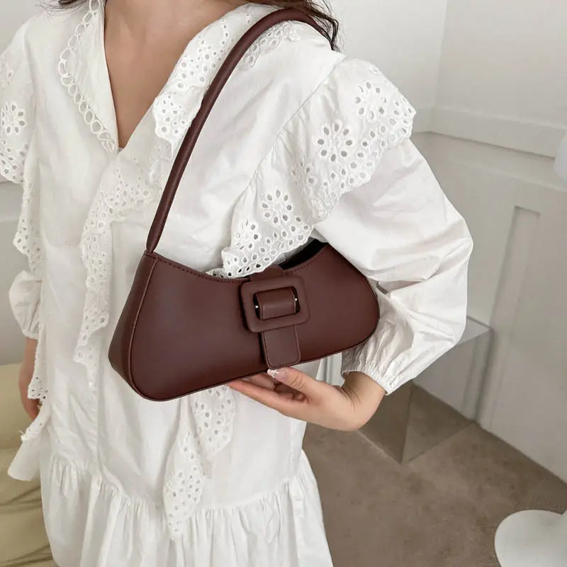 Black Shoulder Bag for Women 2023 Summer