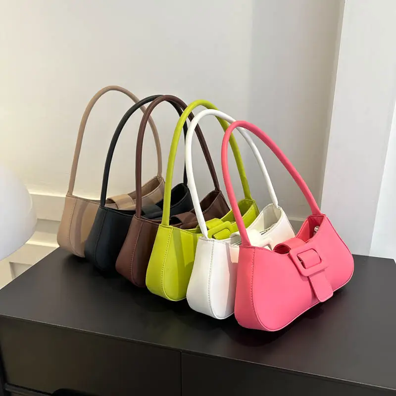 Black Shoulder Bag for Women 2023 Summer