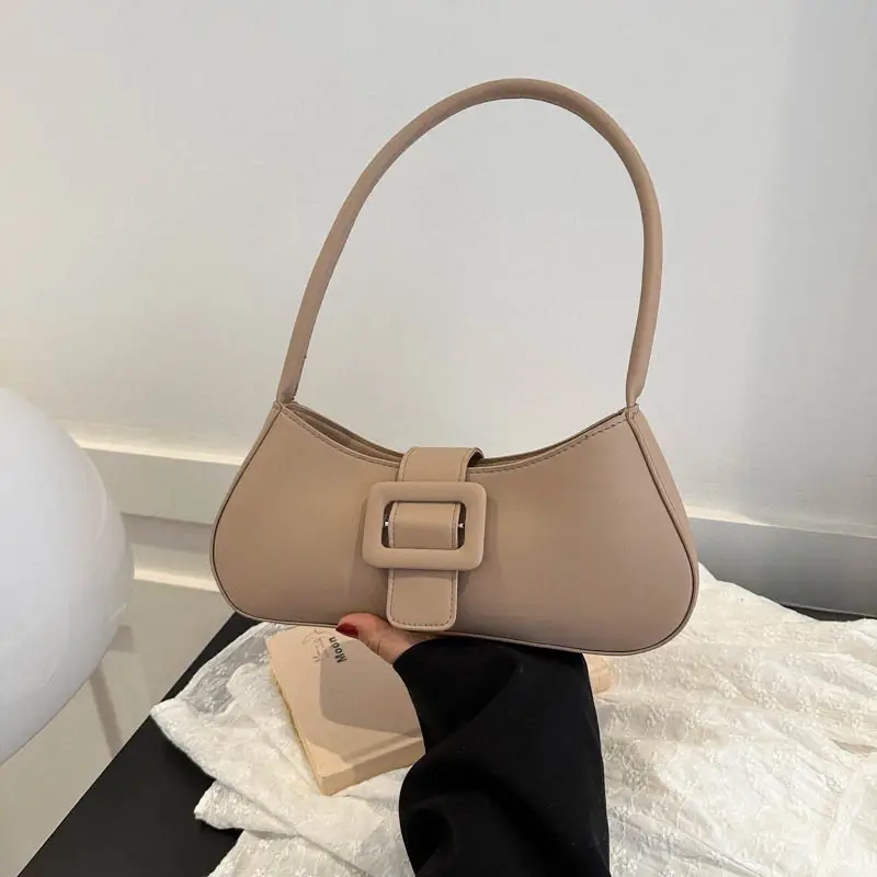 Black Shoulder Bag for Women 2023 Summer