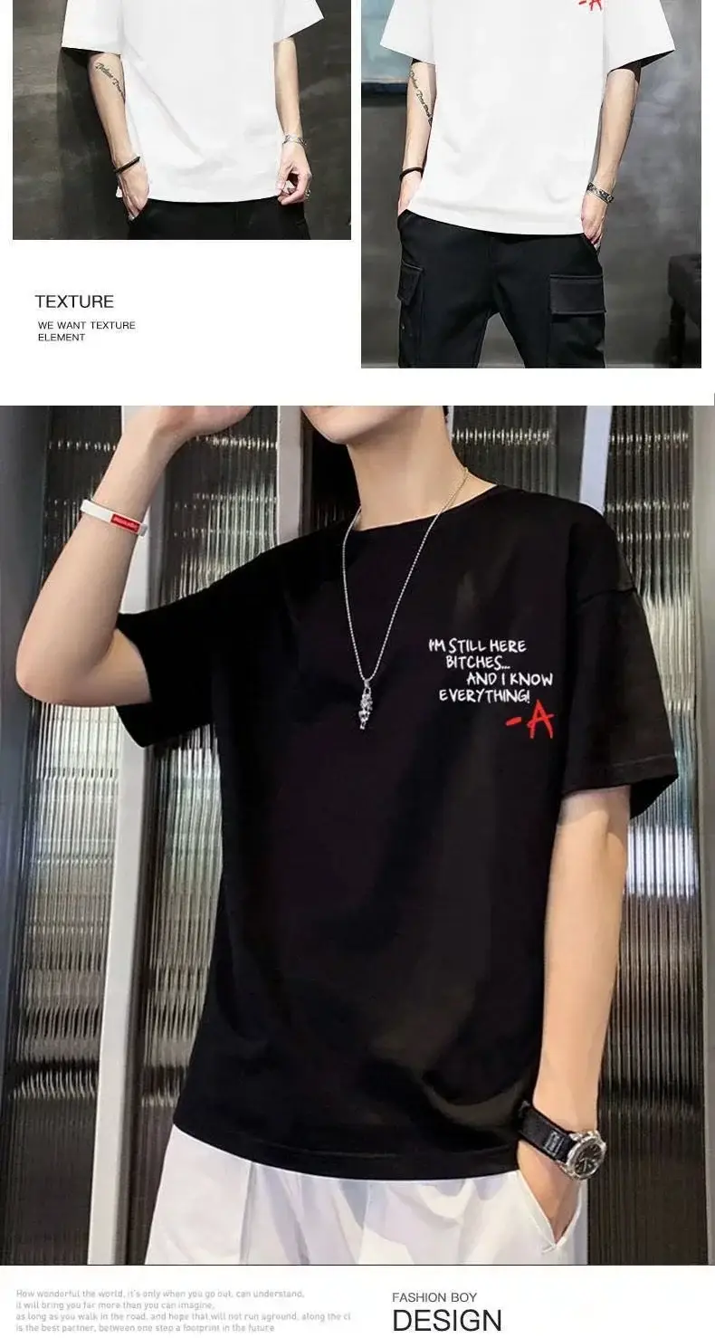 Men White Balck Devil Slim Fit T-Shirt — feature 13