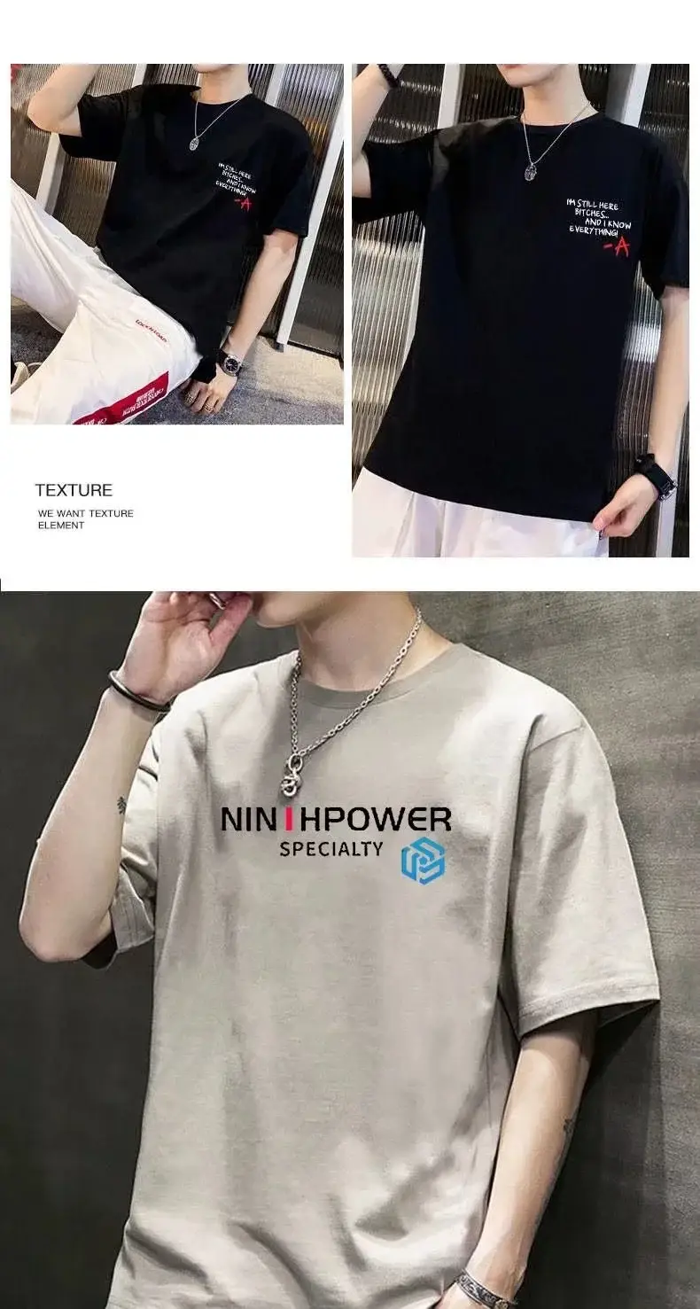 Men White Balck Devil Slim Fit T-Shirt — feature 24